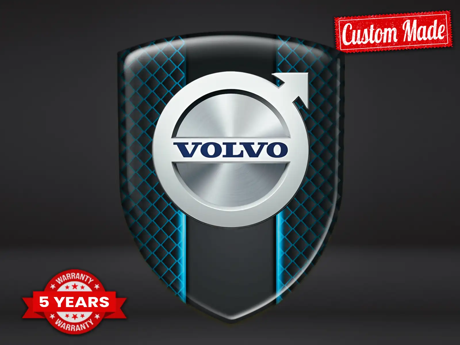 Volvo Pegatina Silicona Alta Calidad Profesional Personalizable